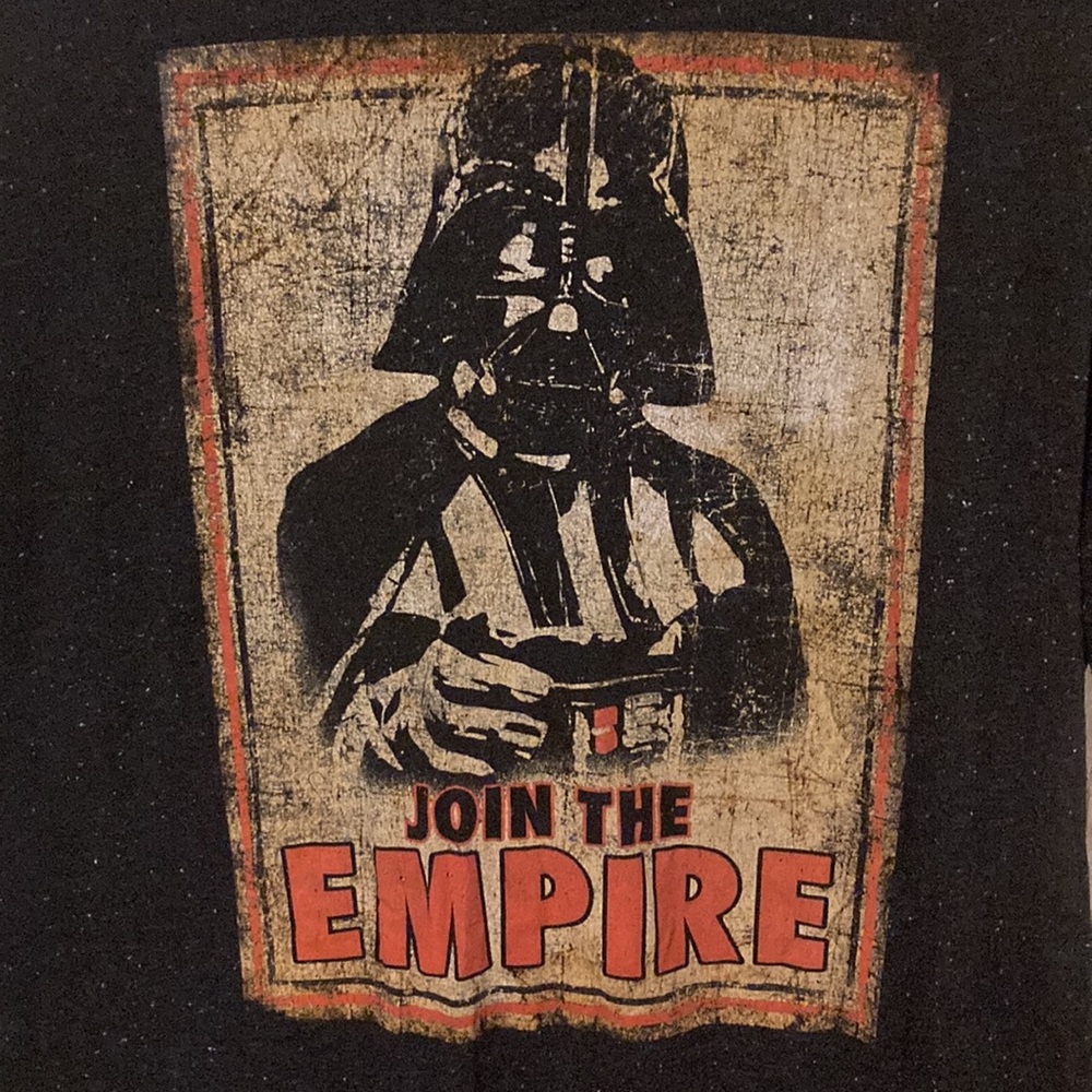 Star Wars “Join the Empire “. Size:XL